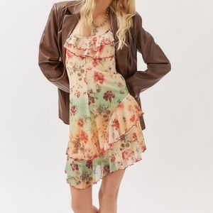 Urban Outfitters Ruffle Mini Dress